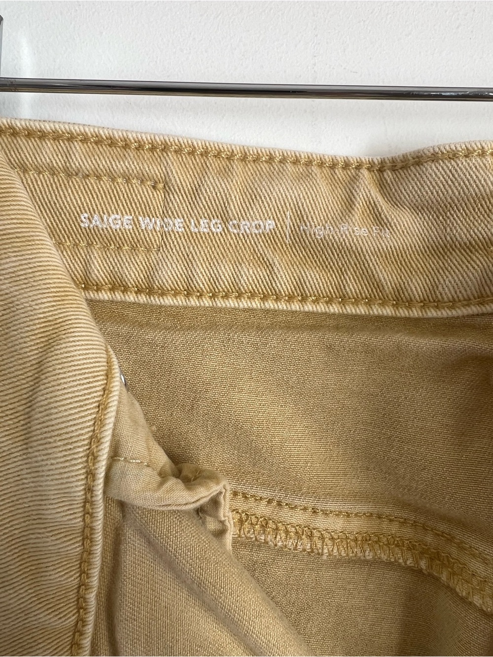 AG Sage High Rise crop wide leg jeans - Picture 5 of 9